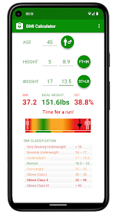 ИМТ Калькулятор скриншот 3