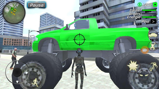 Rope Mummy Crime Simulator: Vegas Hero скриншот 3