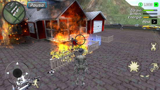 Rope Mummy Crime Simulator: Vegas Hero скриншот 6