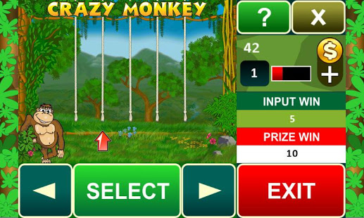 Crazy Monkey slot machine скриншот 3