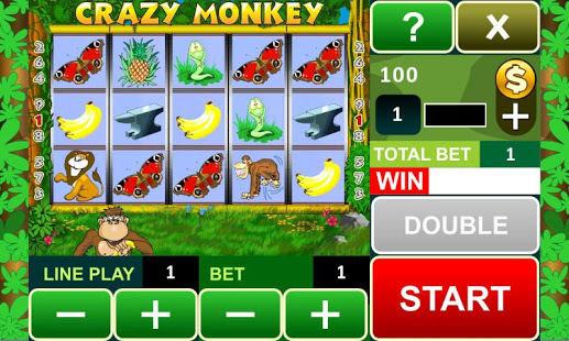 Crazy Monkey slot machine скриншот 6