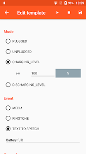 Battery Sound Notification скриншот 4