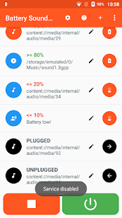 Battery Sound Notification скриншот 6