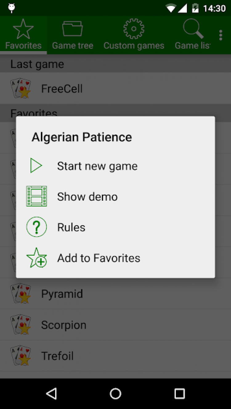250+ Коллекция пасьянсов скриншот 2