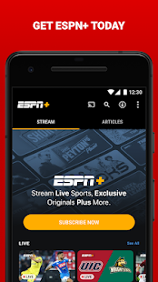 ESPN скриншот 5