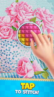 Cross-Stitch: Coloring Book скриншот 2