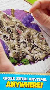 Cross-Stitch: Coloring Book скриншот 4