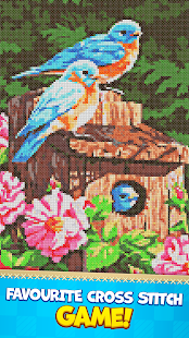 Cross-Stitch: Coloring Book скриншот 5