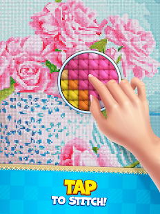 Cross-Stitch: Coloring Book скриншот 6