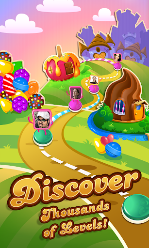 Candy Crush Saga скриншот 3