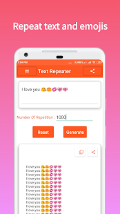 Text Repeater скриншот 2