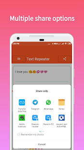 Text Repeater скриншот 5