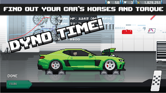 Pixel Car Racer скриншот 4
