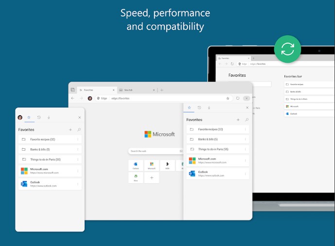 Microsoft Edge скриншот 2