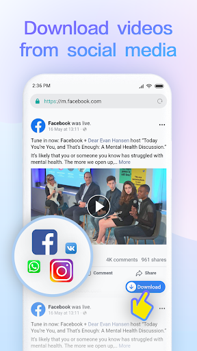 Mi Браузер скриншот 3