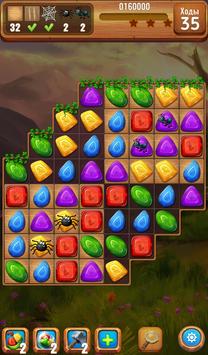 Самоцветы кристаллы Три в ряд скриншот 5