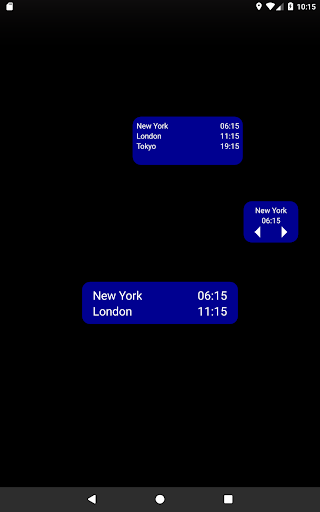 Мировое время & виджет скриншот 4