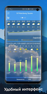 Точная погода - прогноз погоды скриншот 3