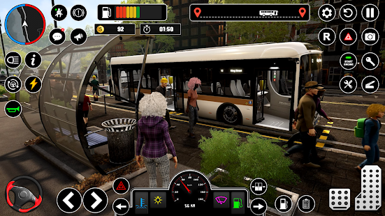 Bus Simulator : 3D Bus Games скриншот 4