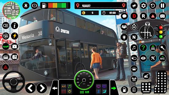 Bus Simulator : 3D Bus Games скриншот 6