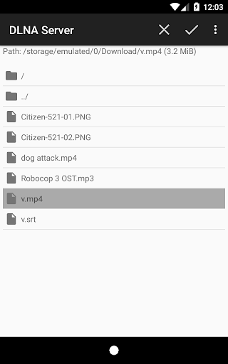 DLNA Server скриншот 2
