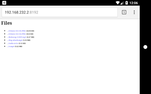 DLNA Server скриншот 4