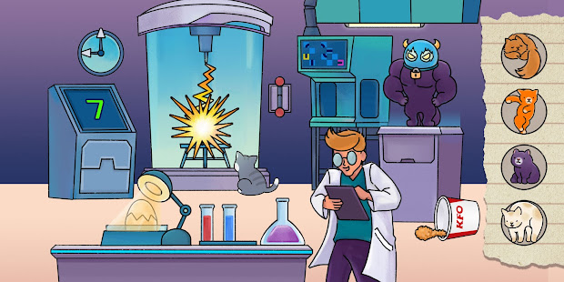 Детектив Мио—Find Hidden Cats скриншот 5