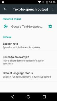 Speech Services by Google скриншот 1