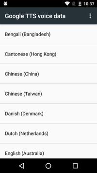 Speech Services by Google скриншот 2
