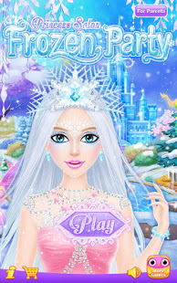 Princess Salon: Frozen Party скриншот 2