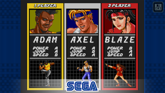 Streets of Rage Classic скриншот 2