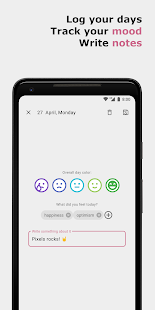 Pixels - Mood tracker скриншот 3