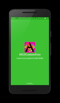 Custom Font Installer For MIUI скриншот 1