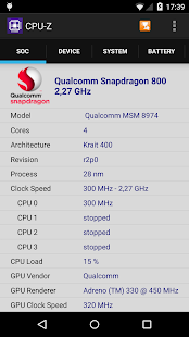 CPU-Z скриншот 2