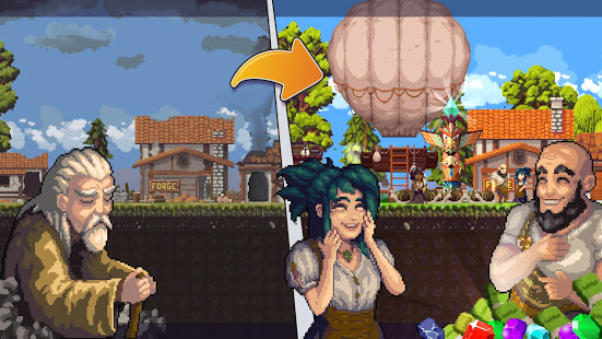 Miners Settlement: Idle RPG скриншот 5