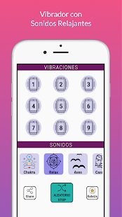 Vibrador Fuerte con Sonidos Relajantes скриншот 2