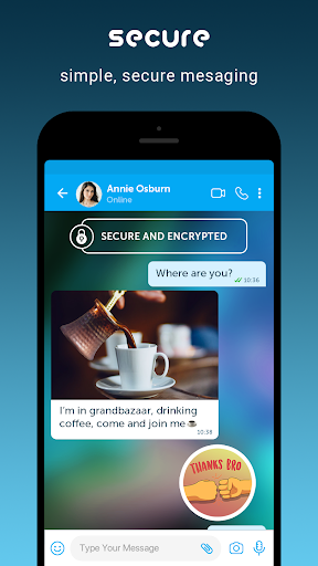 BiP Мессенджер скриншот 1