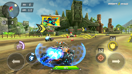 RACE: Ракеты Арена Машины Экшн скриншот 4